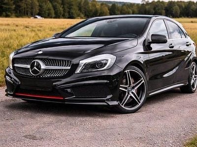 Brugt Mercedes A220 AMG line 185 HK (136 kW) 2015 Sort Sedan