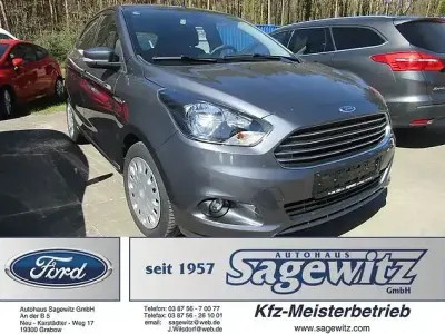 Begagnad Ford Ka Plus Cool & Sound Edition 86 HK (63 kW) 2017 Grå Halvkombi