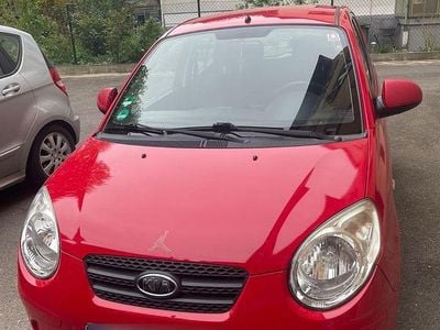 Gebraucht Kia Picanto Attract 65 PS (47 kW) 2009 Rot Kleinwagen