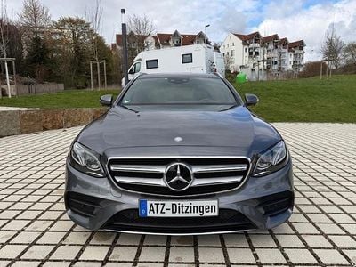 Usata Mercedes E220 AMG 194 CV (142 kW) 2017 Grigio Station wagon