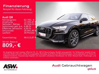 Usata Audi Q8 S-Line 231 CV (169 kW) 2023 Nero SUV