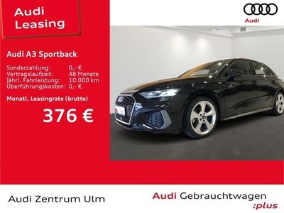 gebraucht Audi A3 Sportback S line 40 TFSI quattro S tronic AHK