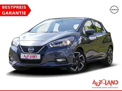 Occasion Nissan Micra Tekna 92 PK (67 kW) 2021 Zilver Hatchback