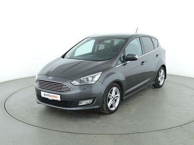 Grau Gebraucht 2017 Ford C-MAX Titanium Van / Kleinbus | 11.430 € (Fairer Preis)