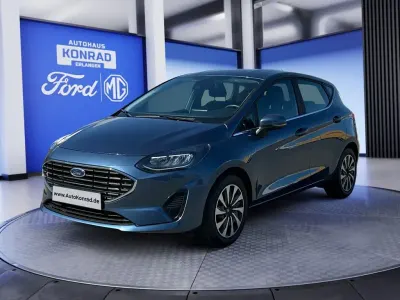 Używany Ford Fiesta Titanium 125 KM (91 kW) 2023 Niebieski Hatchback