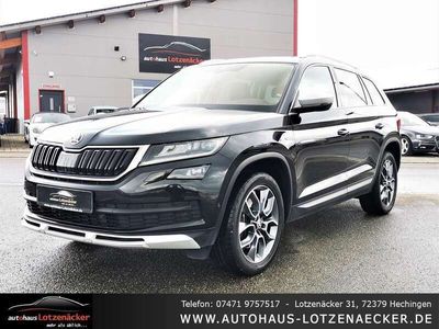 gebraucht Skoda Kodiaq Scout 4x4 2.0 TDI AHK|DSG|NAV|360°|PANO|LED|CANTON