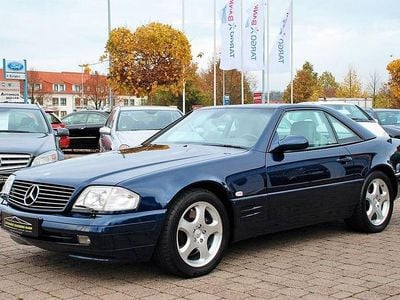 Usata Mercedes SL500 306 CV (225 kW) 2000 Blu Cabrio