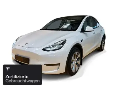 Gebraucht Tesla Model Y Long Range AWD 258 kW (351 PS) 2023 Pearl white multicoat SUV