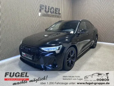 Gebraucht Audi e-tron Sportback S-Line 300 kW (408 PS) 2023 Mythosschwarz metallic SUV