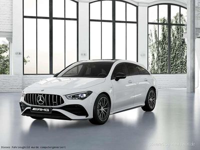 Neu Mercedes CLA35 AMG Shooting Brake AMG 320 PS (235 kW) 2025 Polarweiß Kombi
