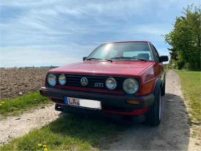 Gebraucht VW Golf II GTI 110 PS (80 kW) 1987 Rot Kleinwagen