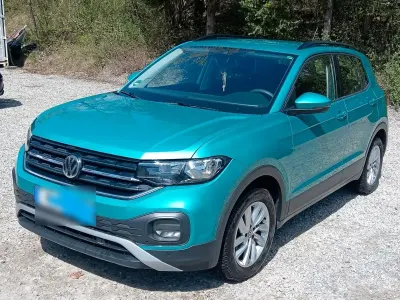 Gebraucht VW T-Cross Life 95 PS (69 kW) 2019 Grün SUV