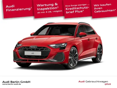 Brugt Audi A3 S-Line 150 HK (110 kW) 2024 Rød Sedan
