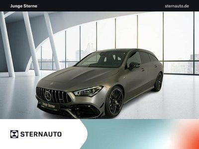 Gebraucht Mercedes CLA45 AMG AMG 387 PS (284 kW) 2021 Manufaktur magno lack manufaktur mountaingrau magno Kombi