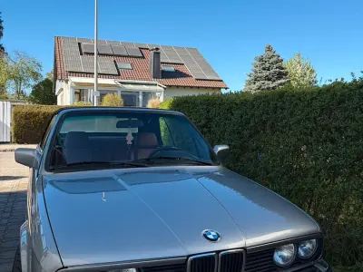 Gebraucht BMW 325 Cabriolet 170 PS (125 kW) 1987 Silber Cabrio