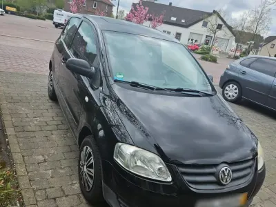 Gebraucht VW Fox 2005 Schwarz Kleinwagen