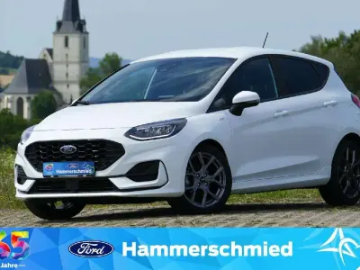 Gebraucht Ford Fiesta ST-Line 101 PS (74 kW) 2023 Frostweiß Kleinwagen