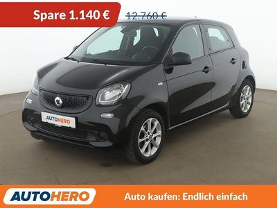 Gebraucht Smart ForFour Passion 71 PS (52 kW) 2018 Schwarz Kleinwagen