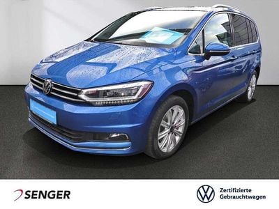 Usata VW Touran Highline 150 CV (110 kW) 2022 Blu Monovolume