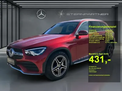 Second-hand Mercedes GLC300 AMG 245 CP (180 kW) 2020 Roșu SUV