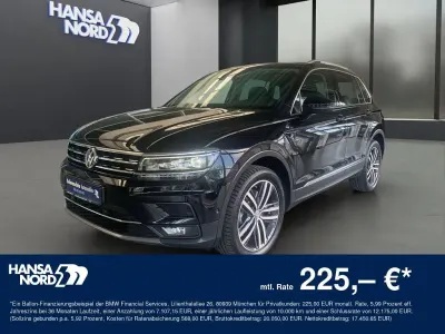 Gebraucht VW Tiguan Highline 190 PS (139 kW) 2019 Schwarz SUV