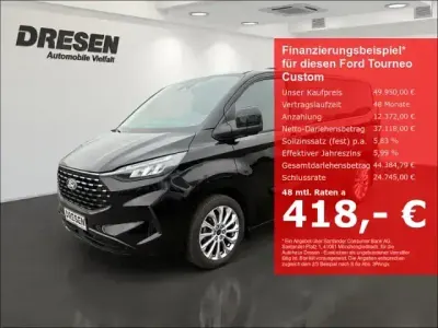 Gebraucht Ford Tourneo Custom Titanium 170 PS (125 kW) 2024 Schwarz Van