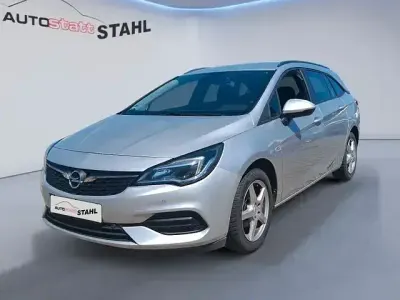 Gebraucht Opel Astra Edition 110 PS (80 kW) 2021 Argonsilber/sovereign/switchblad (metallic) Kombi