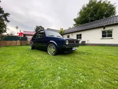 Gebraucht VW Golf Cabriolet 98 PS (72 kW) 1990 Blau Cabrio