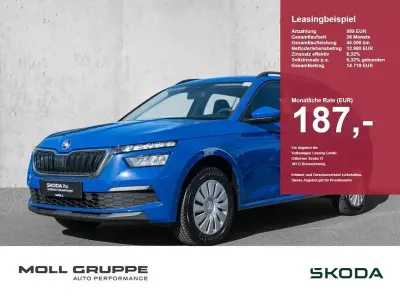 Gebraucht Skoda Kamiq Active 95 PS (69 kW) 2021 Blau SUV
