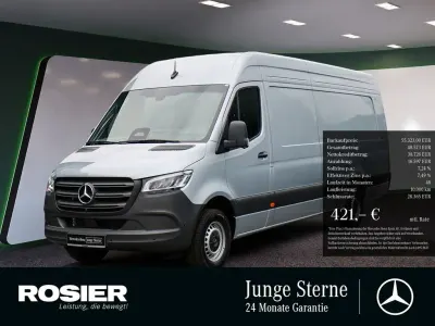 Gebraucht Mercedes Sprinter 170 PS (125 kW) 2025 Silber / hightechsilber (metallic) Van