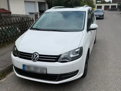 Gebraucht VW Sharan 170 PS (125 kW) 2012 Weiß Van / Kleinbus