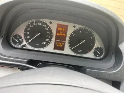 Gebraucht Mercedes B200 136 PS (100 kW) 2007 Blau Van / Kleinbus