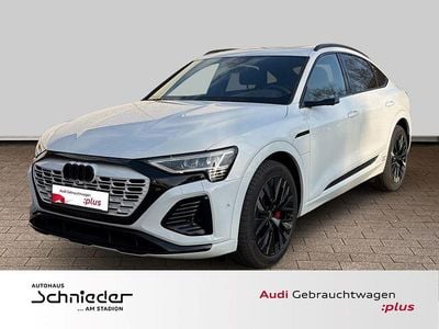 Gebraucht Audi Q8 e-tron S-Line 300 kW (408 PS) 2024 Weiss SUV