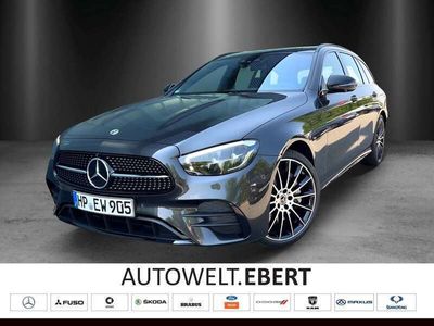 gebraucht Mercedes E400 4MATIC T-Modell AMG-Line+360°+AHK+PSD