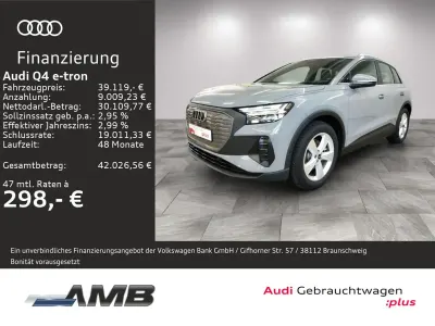Gebraucht Audi Q4 e-tron Sport 125 kW (170 PS) 2025 Kieselgrau SUV