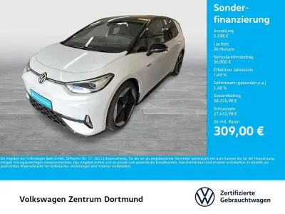 Gebraucht VW ID.3 GTX 239 kW (326 PS) 2025 Gletscherweiß metallic Kleinwagen