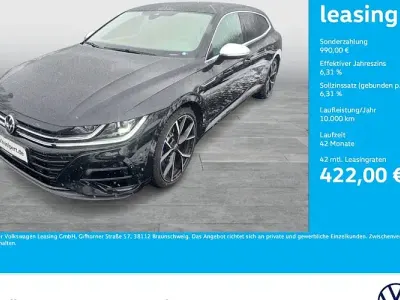 Usata VW Arteon R 320 CV (235 kW) 2021 Nero Station wagon