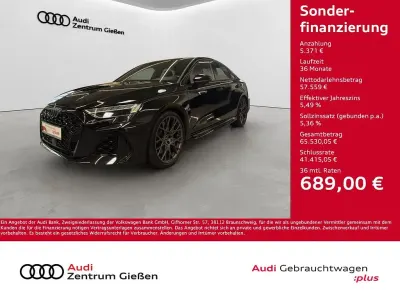 Gebraucht Audi RS3 Comfort 400 PS (294 kW) 2025 Mythosschwarz metallic Limousine