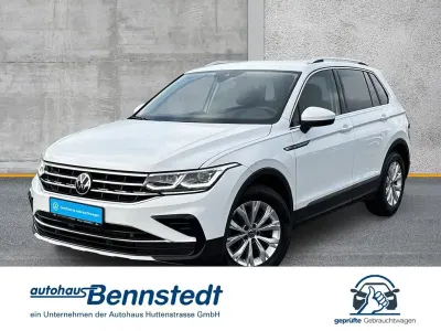 Gebraucht VW Tiguan Elegance 150 PS (110 kW) 2021 Weiß SUV
