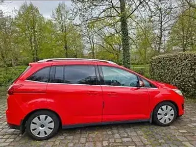 Gebraucht Ford Grand C-Max Titanium 105 PS (77 kW) 2011 Rot Van / Kleinbus