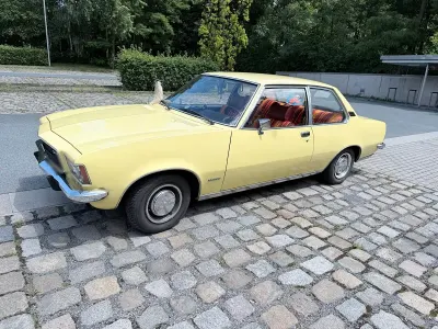 Gebraucht Opel Rekord S 83 PS (61 kW) 1972 Gelb Coupé