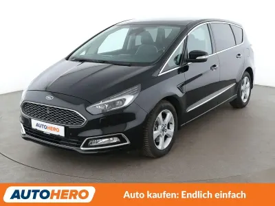 Gebraucht Ford S-MAX Vignale 239 PS (175 kW) 2018 Schwarz Van / Kleinbus