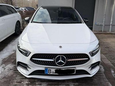 Gebraucht Mercedes A200 AMG line 163 PS (119 kW) 2023 Weiß Limousine