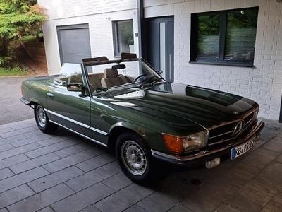 Usata Mercedes SL500 231 CV (169 kW) 1983 Verde Cabrio