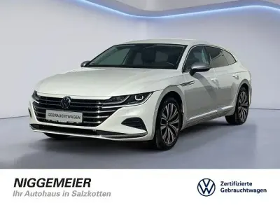 Gebraucht VW Arteon Elegance 218 PS (160 kW) 2023 Oryxweiß perlmutteffekt (metallic) Kombi