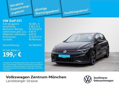 Gebraucht VW Golf VIII GTI Clubsport 300 PS (220 kW) 2023 Schwarz Limousine