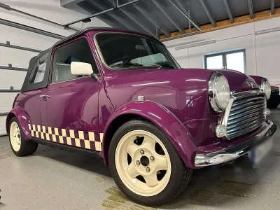 Gebraucht Mini Cooper Cabriolet Classic 63 PS (46 kW) 1987 Violet Cabrio