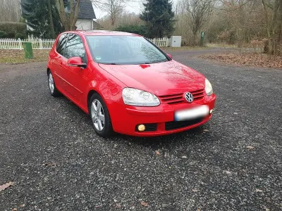 Brugt VW Golf V 102 HK (75 kW) 2008 Rød Hatchback