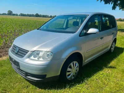 Gebraucht VW Touran 105 PS (77 kW) 2005 Silber Van / Kleinbus