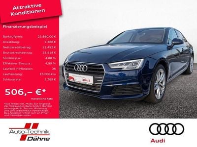 Gebraucht Audi A4 Ambiente 190 PS (139 kW) 2019 Navarrablau metallic Limousine